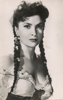 Real Photo Sexy Actress With Long Braids Deep Neckline  Photo Sam Levin - Pin-Ups