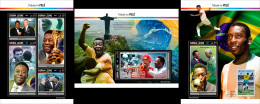 Sierra Leone 2022, Sport, Pele, 4val In BF +2BF - 2010 – África Del Sur