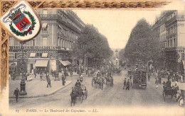 FRANCE - 75 - PARIS - Le Boulevard Des Capucines - LL - Carte Postale Ancienne - Autres & Non Classés