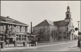 Thijssenschool & N H Kerk, Waddinxveen, C.1960s - Sonneveld Foto Briefkaart - Waddinxveen