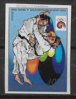 CENTRAFRIQUE  N° 798 * *  NON DENTELE  Jo 1988 Judo - Judo