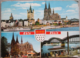 GERMANY DEUTSCHLAND KOLN COLN AM RHEIN MULTI VIEW POSTKARTE POSTCARD ANSICHTSKARTE PHOTO CARTE POSTALE CARD PC CP AK - Langen