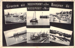 BELGIQUE - NIEUPORT SUR MER - Bonjour De - Carte Postale Ancienne - Nieuwpoort