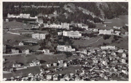 SUISSE - Leysin - Vue Générale Par Avion - Carte Postale Ancienne - Leysin