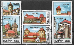 C3861 - Roumanie 2002 .6v.obliteres - Oblitérés