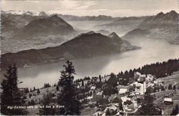 SUISSE - Rigi - Kaltbad Mit See Et Alpen - Carte Postale Ancienne - Sonstige & Ohne Zuordnung