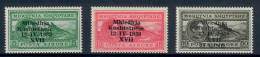 ALBANIA 1939 REGNO DI VITTORIO EMANUELE III  POSTA AEREA ASSEMBLEA COSTITUENTE   SERIE COMPLETA MH/* - Albanie