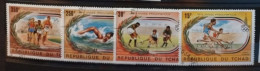 République Du Tchad 1979 / Yvert Poste Aérienne N°228-231 / Used - Tchad (1960-...)