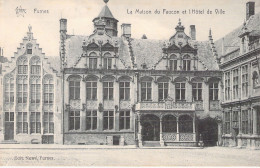 BELGIQUE - FURNES - La Maison Du Faucon Et L'Hôtel De Ville - Carte Postale Ancienne - Other & Unclassified