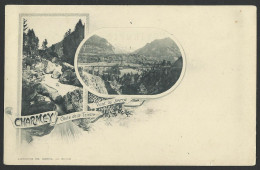 CHARMEY - Pont Du Javroz,Chute De La Tzintre - Litho - Old Postcard (see Sales Conditions) 06913 - Charmey