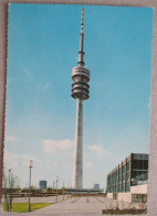 GERMANY DEUTSCHLAND MUNICH MÜNCHEN OLYMPIC TURM TV TOWER CARD POSTKARTE POSTCARD ANSICHTSKARTE CARTE POSTALE PC CP AK - Langen