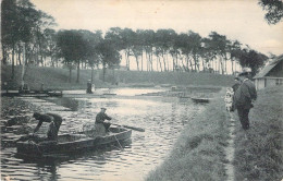 Pêche En Barque - Carte Postale Ancienne - Fishing