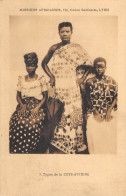 CPA AFRIQUE TYPES DE LA COTE D'IVOIRE - Ivoorkust