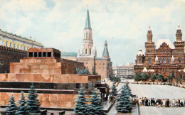 RUSSIE - MOSCOW - Red Square And V. I. Lenin Mausoleum - Carte Postale Ancienne - Rusland