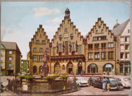 GERMANY DEUTSCHLAND FRANKFURT AM MAIN ROMER PLATZ CARD KARTE POSTKARTE POSTCARD ANSICHTSKARTE CARTE POSTALE PC CP AK - Langen