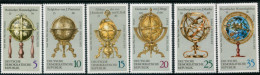 DDR / E. GERMANY 1972 Terrestrial And Celestial Globes MNH / **.  Michel 1792-97 - Ongebruikt