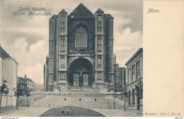 BELGIQUE : BELGIUM - Mons - Sainte Waudru - Entrée Monumentale (Nels, Bruxelles, Série 6, N°48) - Mons