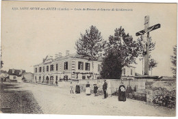 LANDES 40. SAINT SEVER CROIX DE MISSION ET CASERNE DE GENDARMERIE - Saint Sever