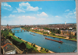 GERMANY DEUTSCHLAND FRANKFURT AM MAIN PANORAMA CARD KARTE POSTKARTE POSTCARD ANSICHTSKARTE CARTE POSTALE PC CP AK - Langen