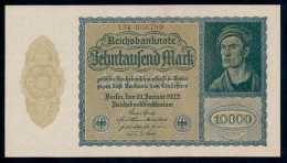 Pick 72 Ro69c DEU-78c 10000 Mark 1922 UNC NEUF - 10.000 Mark