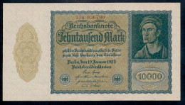 Pick 72 Ro69c DEU-78c 10000 Mark 1922 UNC NEUF - 10.000 Mark