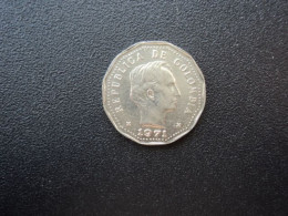 COLOMBIE : 50 CENTAVOS  1971  KM 244.1   SUP+ - Colombie