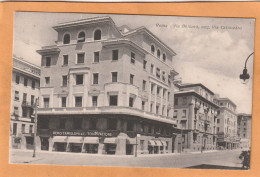 RomeVia Belluno Italy Old Postcard - Cafés, Hôtels & Restaurants