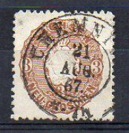 Sachsen 1863 - Mi 18 A - O - Used (2ZK14) - Sachsen