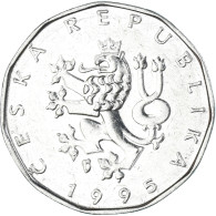 Monnaie, République Tchèque, 2 Koruny, 1995 - Czech Republic