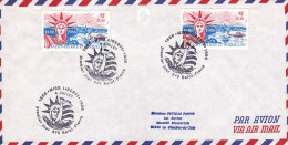 SPM - SAINT-PIERRE Et MIQUELON - 1986 Premier Jour Yv471 MISS LIBERTY - NEW-YORK - Covers & Documents