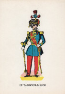 - Le TAMBOUR-MAJOR. FANFAN LA TULIPE. Volontaire Français (1792). Cheveux Légers De La Garde (Louis XVI) - Scan Verso - - Uniformes