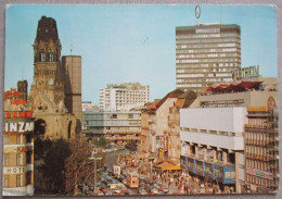 GERMANY DEUTSCHLAND BERLIN DDR KURFURSTENDAMM KIRCHE CHURCH CP POSTKARTE POSTCARD ANSICHTSKARTE CARTE POSTALE CARD PC AK - Hanau