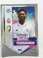 #396 AURÉLIEN TCHOUAMENI (Real Madrid) STICKER Topps UEFA 2022-23 - Trading Cards