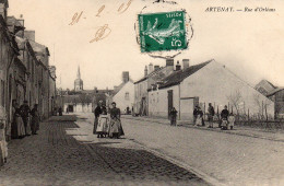 ARTENAY - 45 - Rue D'Orléans - 1909 - - Artenay