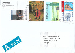 Belgique Cover To Portugal - Lettres & Documents