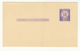 US 1958 Postal Stationery Postcard Not Posted UX46 B230601 - 1941-60