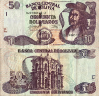 Bolivia / 50 Bolivianos / 2016 / P-245(a) / VF - Bolivia