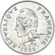 Monnaie, Polynésie Française, 20 Francs, 1986 - Französisch-Polynesien