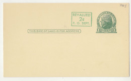 US 1952 Surcarged Postal Stationery Postcard Not Posted UX39 230601 - 1941-60