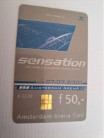 NETHERLANDS CHIPCARD / HFL 50,- ,- ARENA CARD /  SENSATION AMSTERDAM /  - USED CARD  ** 13503** - Public