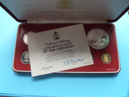 Commonwealth Of The BAHAMAS - 1979 ( KM PS19 > Proof Set >>> Please See SCANS ) Franklin Mint / Made In The U.S.A. ! - Bahamas