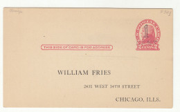 US 1920 Postal Stationery Postcard Not Posted UX33? Preprinted 230601 - 1901-20