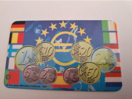 GREAT BRITAIN   20 UNITS   / EURO COINS/ COIN SIDES      (date 01/00)  PREPAID CARD / MINT      **13511** - Collezioni