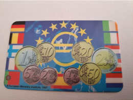 GREAT BRITAIN   20 UNITS   / EURO COINS/ COIN SIDES      (date 01/00)  PREPAID CARD / MINT      **13511** - Verzamelingen