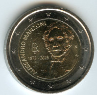 Italie Italy 2 Euro 2023 150 Ans De La Mort D'Alessandro Manzoni UNC - Italia