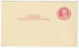 US 1918 Reply Card Detached Not Posted 230601 - 1901-20