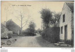 SOY ..-- EREZEE .  Dessus Du Village .  1925 Vers ETTERBEEK . Voir Verso . Peu Courante !!! - Erezee