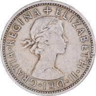 Monnaie, Grande-Bretagne, Florin, Two Shillings, 1956 - J. 1 Florin / 2 Schillings