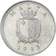 Monnaie, Malte, 2 Cents, 1993 - Malte