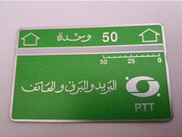 ALGERIJE/  L&G CARD FIRST ISSUE / 50 UNITS / SMALL  NOTCH /901A / MINT CARD  **13515** - Algerien